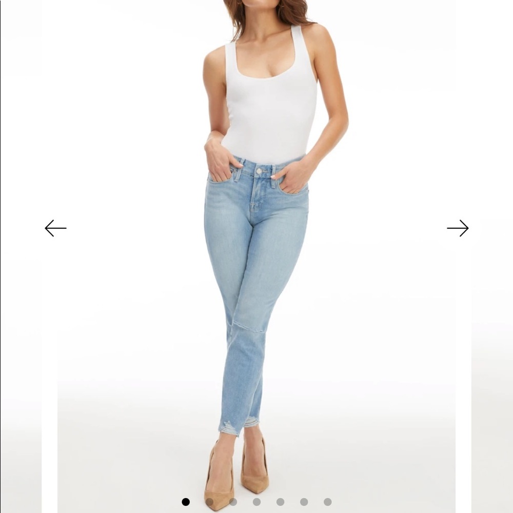 COPY - GOOD AMERICAN petite skinny jeans